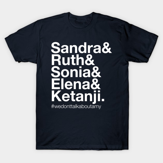 T shirt with female supreme sale court justices